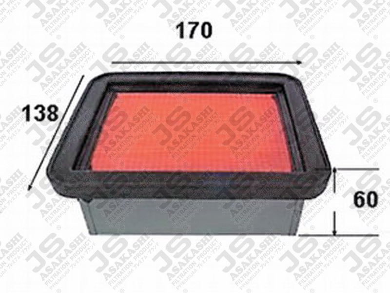 JS A717J Air Filter