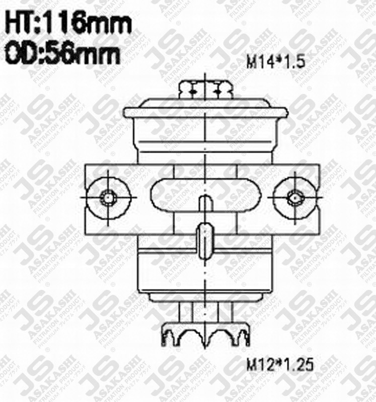 JS JN6202U Fuel Injector