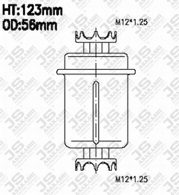 JS JN6004U Fuel Injector