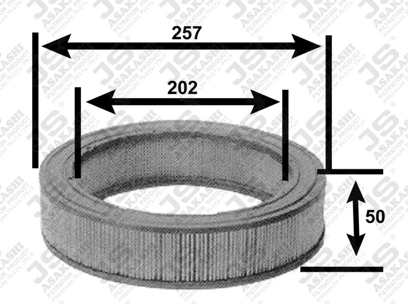 JS A245J Air Filter