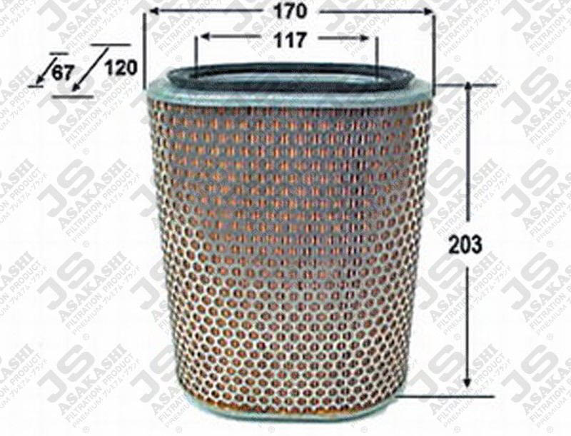 JS A336J Air Filter