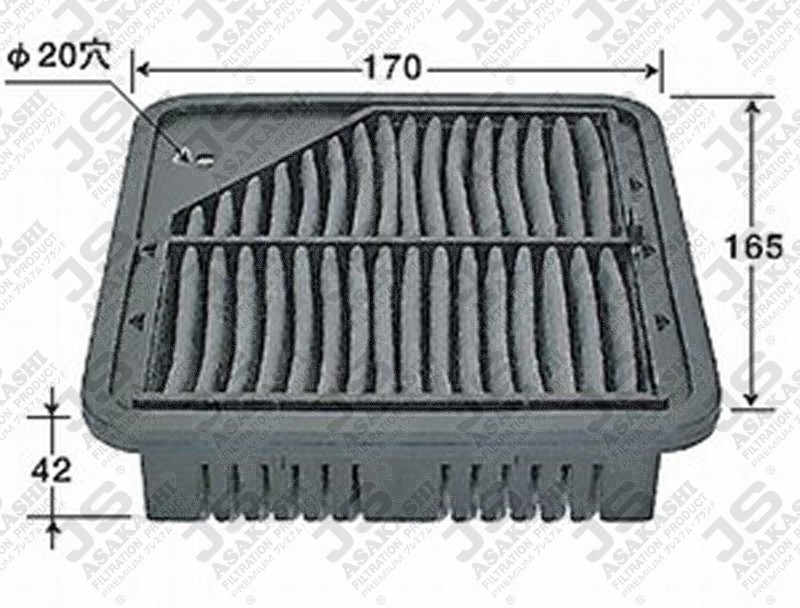 JS A742J Air Filter