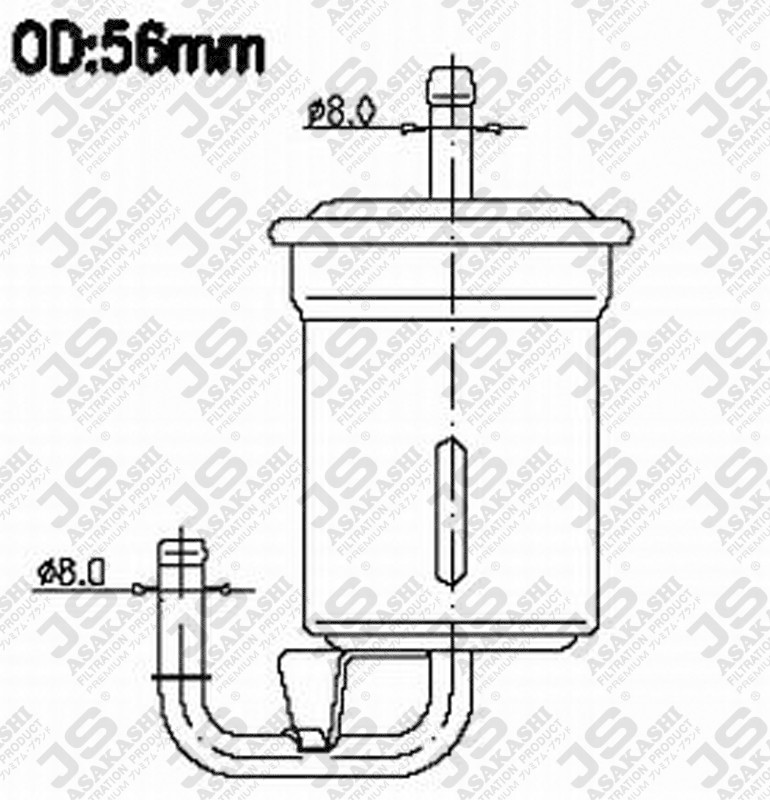 JS JN9091 Fuel Injector