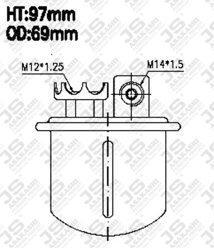 JS JN7202U Fuel Injector