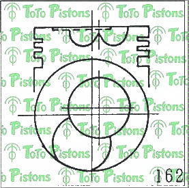 MITSUBISHI ME072033 Piston