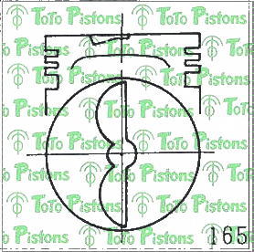 SUBAR 12006AA000 Piston