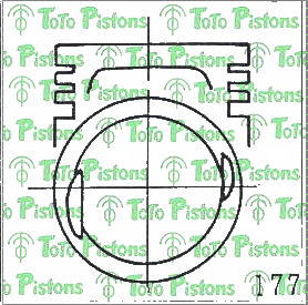 DAIHA 1310187732000 Piston