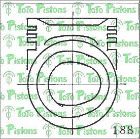 Stock M7551 Piston