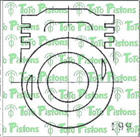DAIHA 1310187708000 Piston