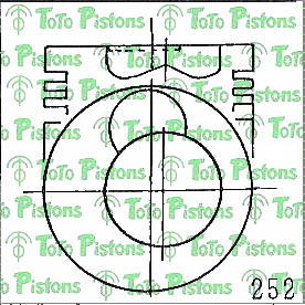 MITSUBISHI ME072002 Piston