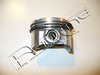  1214060A50050 PISTON SET + 0,50 W/RINGS