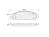 CENTRIC  10410700 Brake Pad