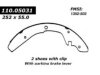 CENTRIC  11105031 Brake Shoe