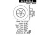 CENTRIC  12167014 Rotor