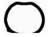 BGA  MG8574 Intake Manifold Gasket