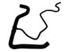 SATURN 10357042 Radiator Upper Hose