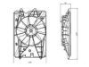 VARIOUS MFR  HO3115151 Radiator Fan Assembly