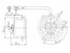 TYC  630970 Radiator Fan Motor