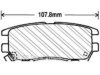 BECK/ARNLEY  0881464D Brake Pad