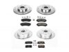 POWER STOP  K4461 Rotor & Brake Pad Kit