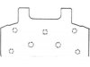 Bendix MKD368FM Brake Pad