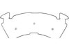 Bendix MKD614AFM Brake Pad