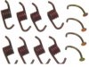 RAYBESTOS  H4099 Brake Shoe Hold Down (Combination) Kit