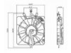VARIOUS MFR  HO3120100 A/C Condenser Fan Assembly