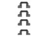 DELPHI  LX0190 Disc Brake Hardware Kit