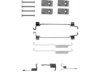 DELPHI  LY1119 Brake Shoe Hold Down (Combination) Kit